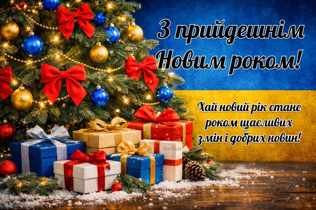 Вітаємо з наступаючим Новим роком !